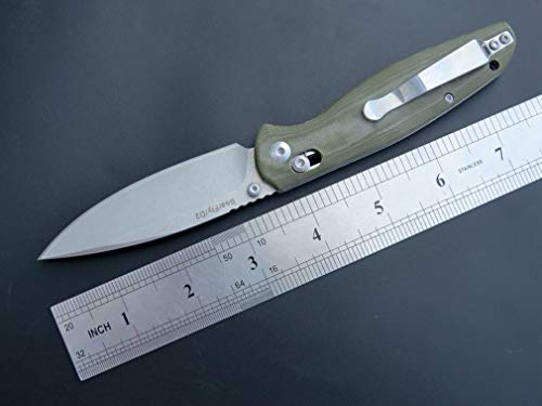 Eafengrow EF966 Folding Knife D2 Blade for EDC Use by Tactical Enthusiasts in Urban Settings
| Eafengrow EF966 Micarta