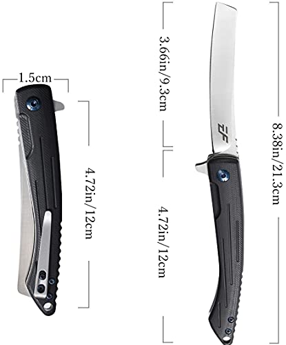 Eafengrow EF944 D2 Steel Blade Folding Knife for Camping Hiking Survival
Eafengrow EF944 Reliable Locking Ball Bearing F