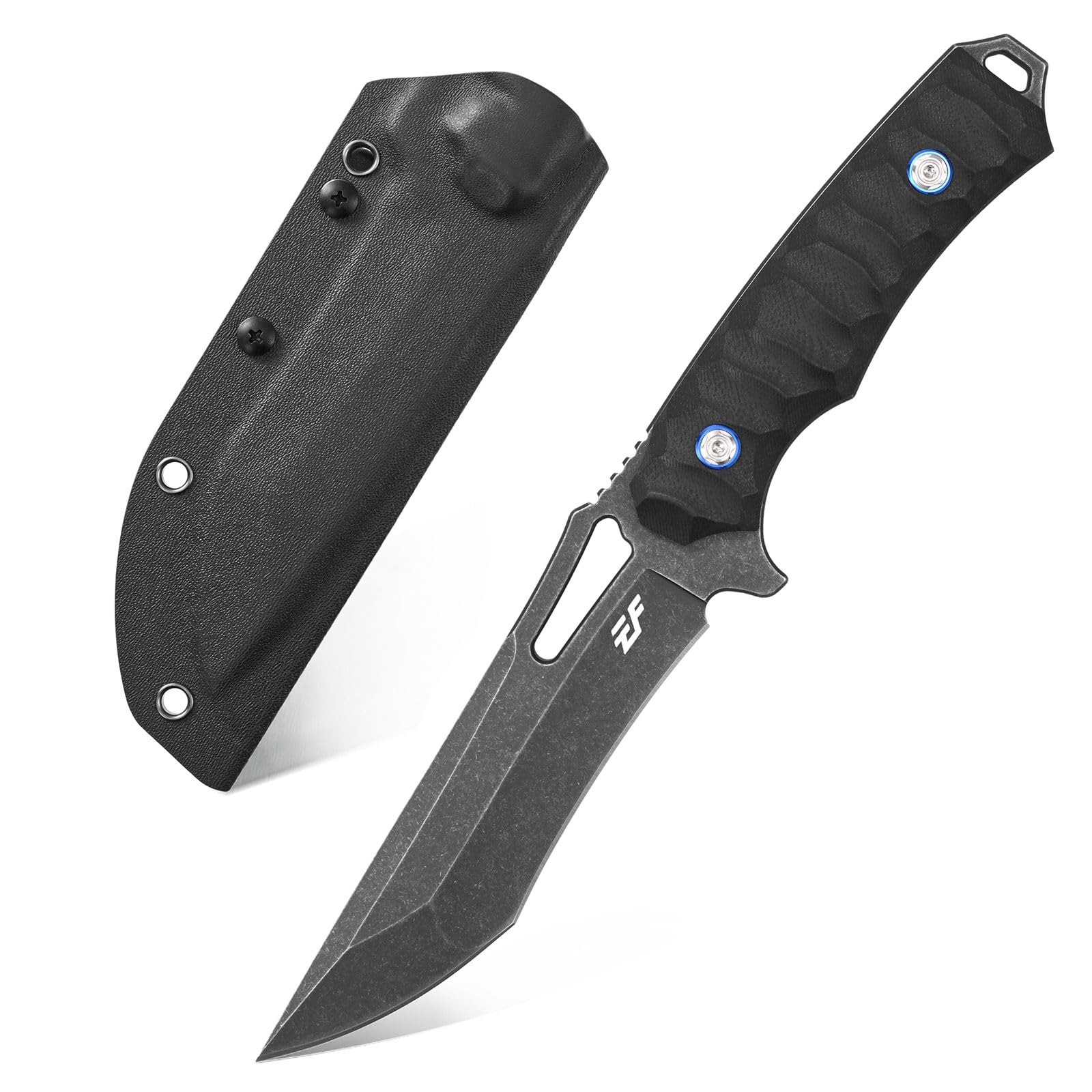 Eafengrow EF132 DC53 Steel G10 Handle Fixed Blade Knife for Camping and Hunting  
Eafengrow EF132 DC53 Steel G10 Handle