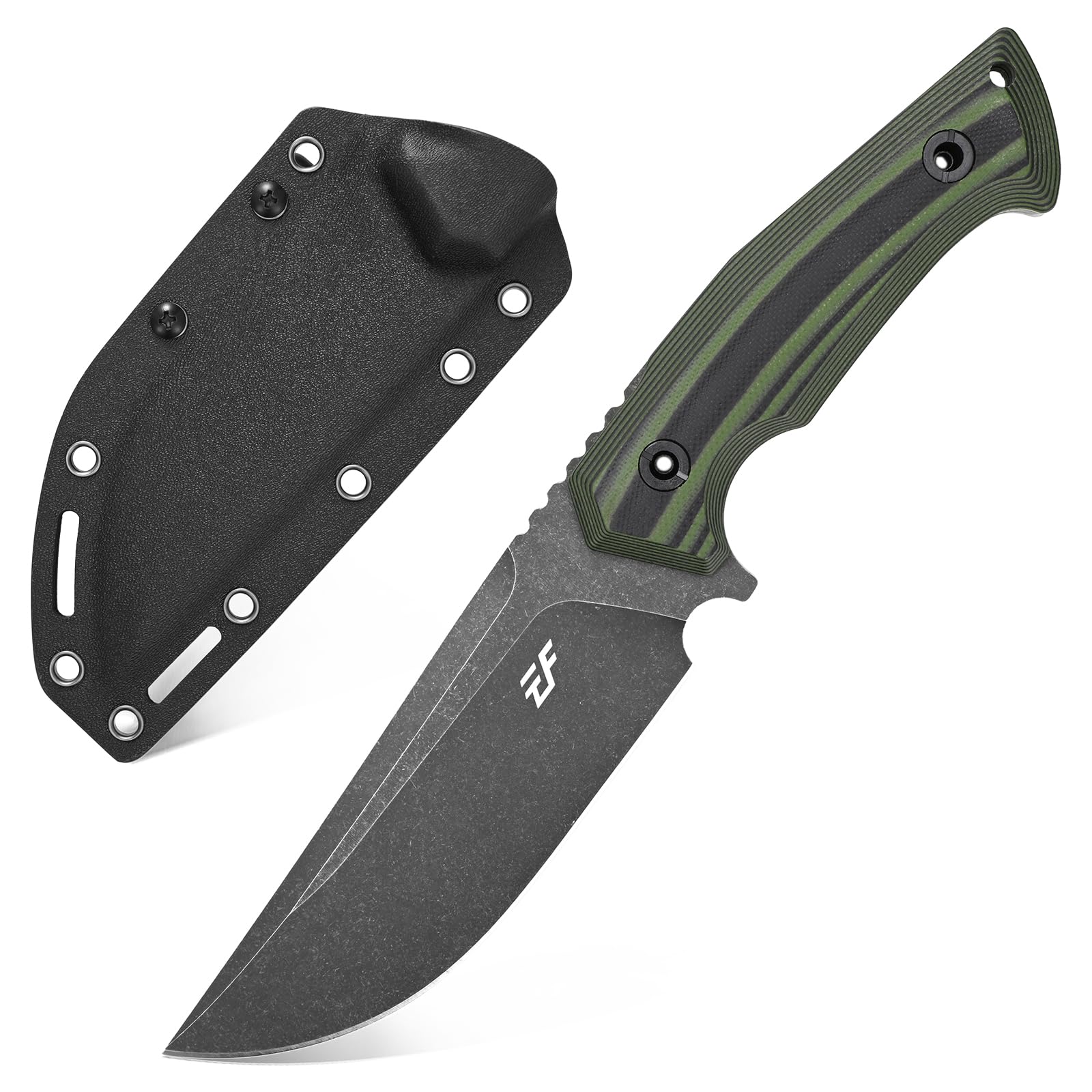 Eafengrow EF134 Fixed Blade Knife for Working and Camping DC53 Steel G10 Handle Full Tang EDC Fixed Knives